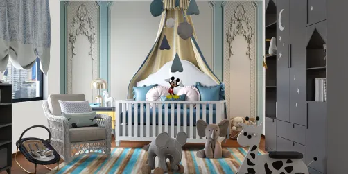 quarto de bebe menino