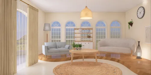 Summer living room