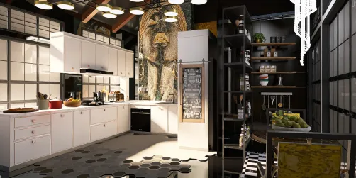 Kitchen with Bistro Table 