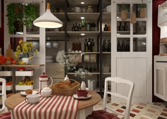 # Cucina Renderização de Design