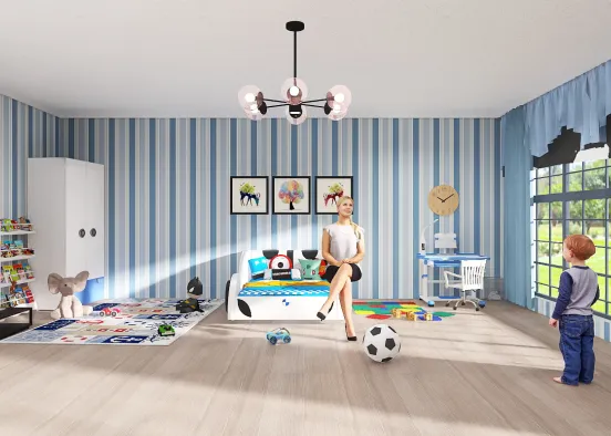 boy's room 🏙 Design Rendering