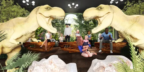 Dinosaur Battle Show at the Museum 