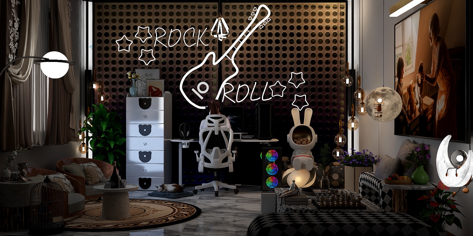 I started building a playground inside my mind.