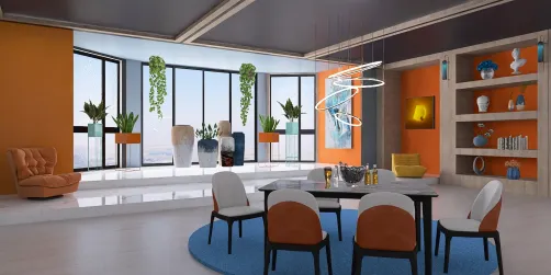 why not an orange wall?
