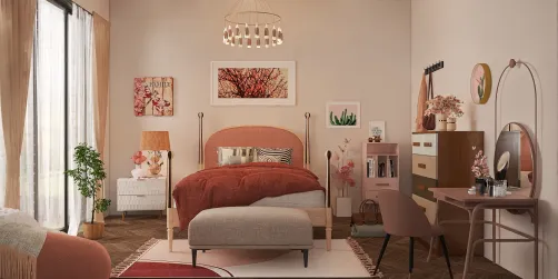 cozy modern bedroom 