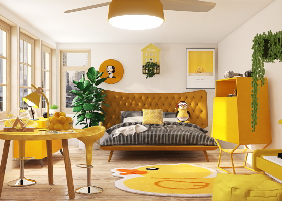Yellow Bliss Design Rendering