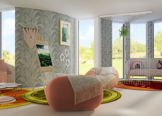 My dream room. Design Rendering