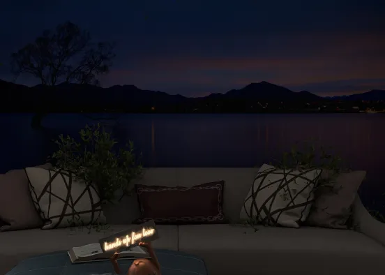 Night time relax  Design Rendering