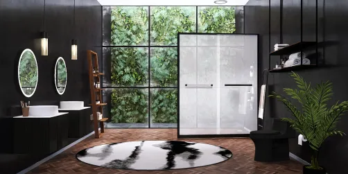 Dark bathroom 