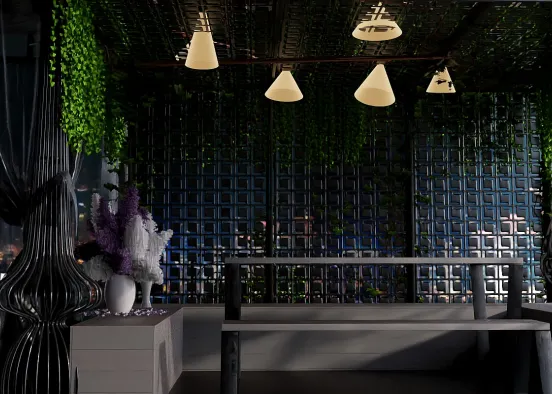 # Gothic balcony  Renderização de Design