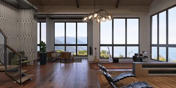 Professional interior design created with Homestyler 3D design software