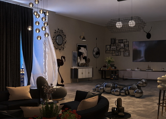 dark n moody!🖤 Design Rendering