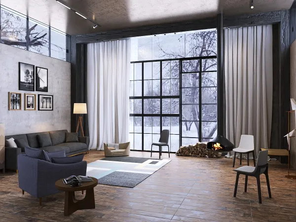 Professional interior design created with Homestyler 3D design software