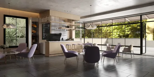 Cafetería moderna