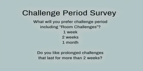 App Challenge Period Survey