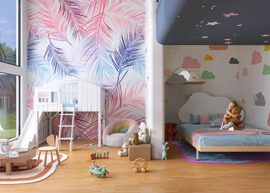 Kids room 💖🙈🙈😻😻💖 Design Rendering