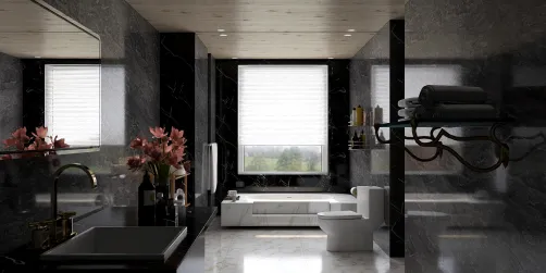 Classic modern bathroom 