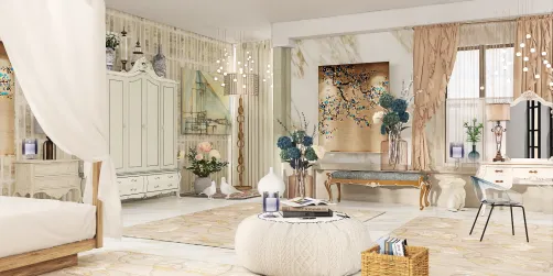 Elegant Boho bedroom 