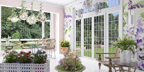 Botanical garden sunroom 