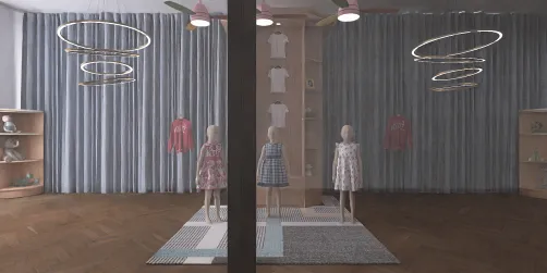 Children's Clothes Shop Window