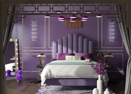 the purple aura 💜 Design Rendering