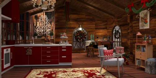 Cozy Cottage for Mrs. Claus  🤶🏻 