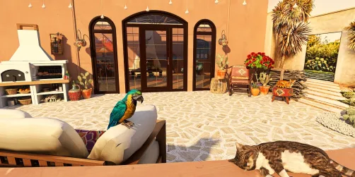 A Vibrant House