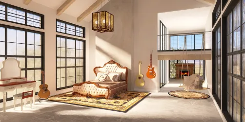 Rich bedroom