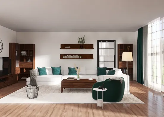 Ah my dream living room, so cozy😊 Design Rendering