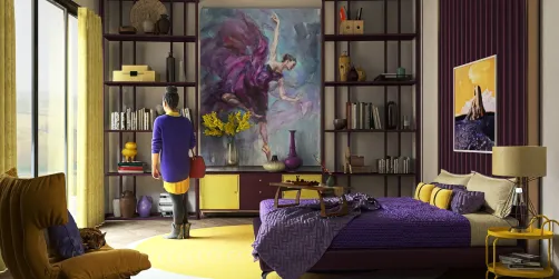 amarelo x roxo