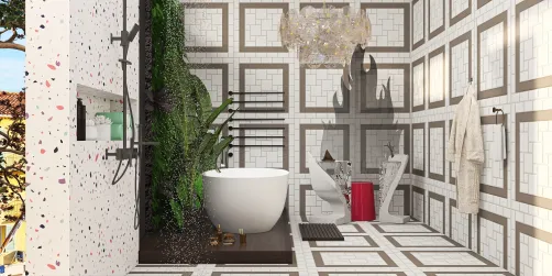 Contemporary Bathroom interior design 