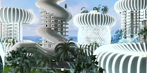 Futuristic city 2024