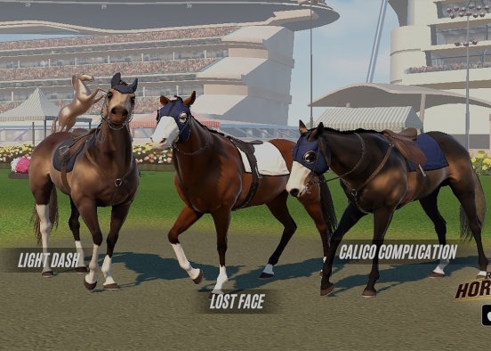 My Three Newest Horses On Rival Stars! Design Rendering