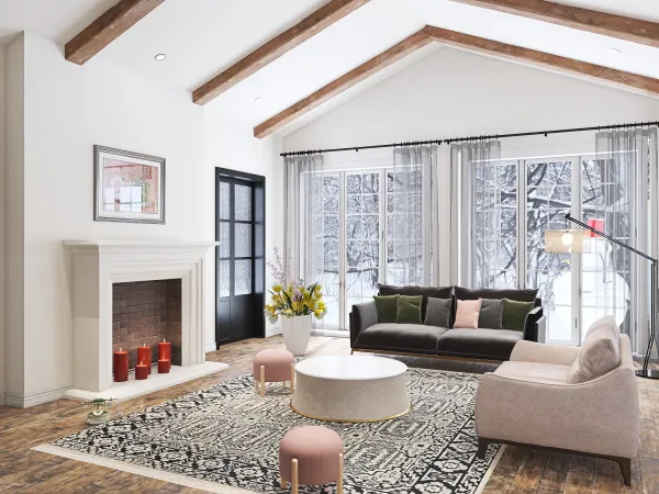 Professional interior design created with Homestyler 3D design software