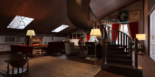 Gryffindor House common room 