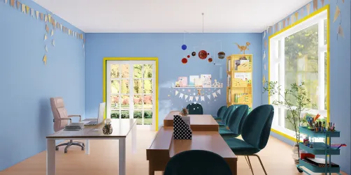 Elementary school classroom 