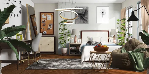 Bedroom Office Space