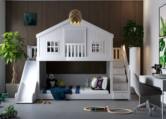Kid’s bedroom  Design Rendering