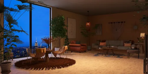 Cozy room with a view