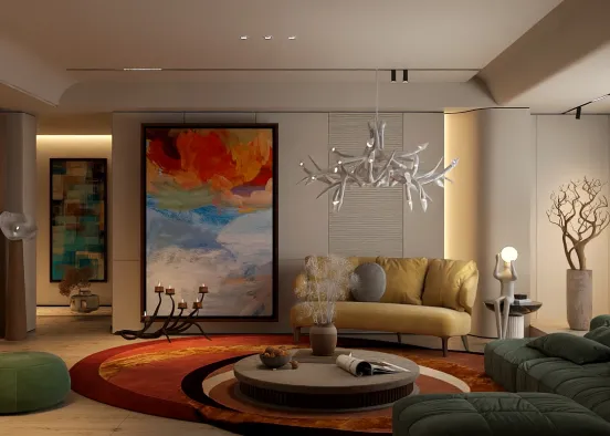 # Salón Otoño Renderização de Design