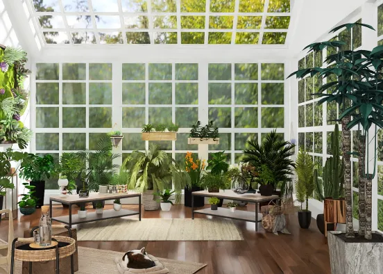 Plant Lover’s Room Design Rendering