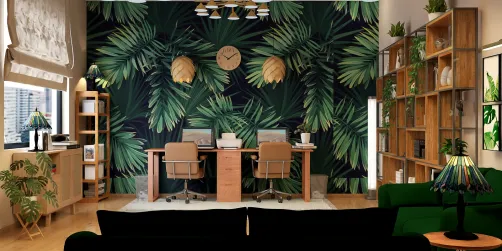 Homeoffice / Palmeras