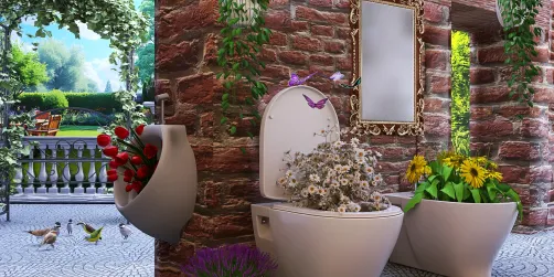 🎨 Toilet Garden 🎨