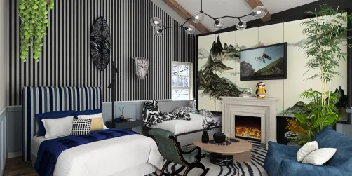 small apartment room (bed & breakfast)