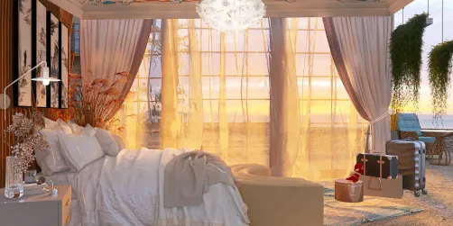 "a room at sunrise "