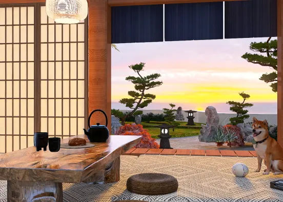 Japanese-style room 🗻 Design Rendering