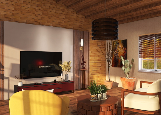 The beauty of wood Design Rendering