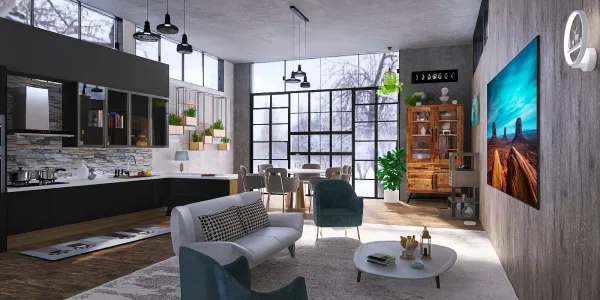 Professional interior design created with Homestyler 3D design software