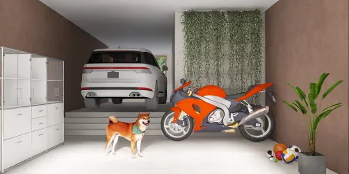 garagem muito linda e soft estilo EUA ☆