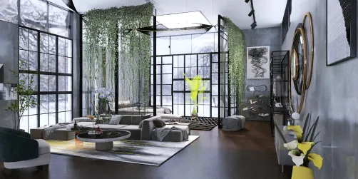 modern room